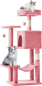Sweetcrispy 44 Inch Cat Tree Tower, Cat Climbing Tower - Image 7