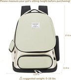 Cat Backpack Carrier, TSA Airline Approved Pet Travel Bag - Image 6