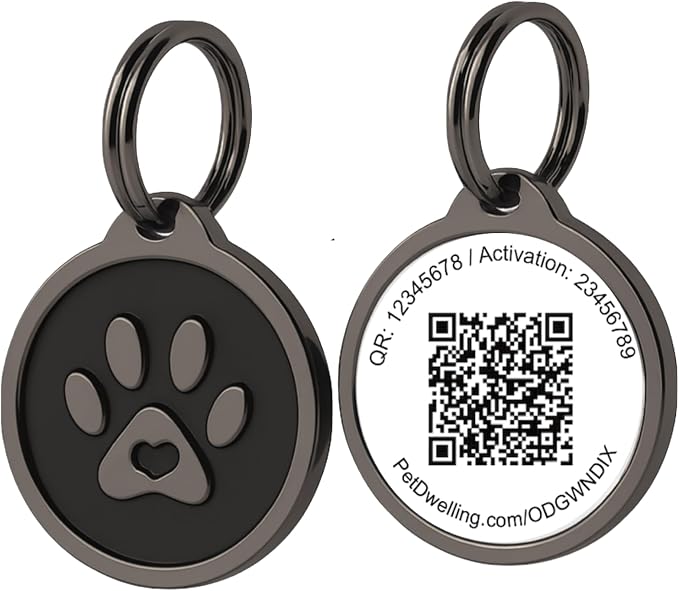 Pet Dwelling QR Code Pet ID Tag – Smart Dog & Cat ID Tags by PetDwellingSmartQRPetIDTags