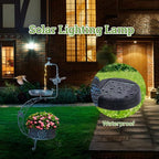 VEWOGARDEN Vintage Solar Bird Bath - Image 4