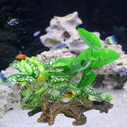 Fish Tank Decorations Aquarium Ornaments 3pcs Betta Silk Leaf Plants Artificial - Image 7