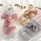 Selena Cat Bunny Ears Costume Cute Dog Kitten Hoodies Sweater Rabbit Ears Puppy - Image 6