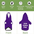 Dog Costume, Custom Dog Hoodie, Dog Name Costume Holiday Pet Pajamas Outfit - Image 4
