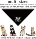 Big Sister Bandana for Dogs, Pet Pregnancy Announcement, Dog Bandanas for Large - Image 3