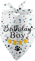 Dog Bandana for Birthday Party Supplies Puppy Pet Bandanas Boy Happy Birthday by Unknown
