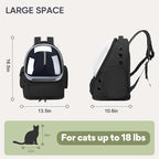 Breathable Cat Backpack Carrier, Large Space Cat Bubble Backpack - Image 7