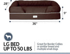 PetFusion Ultimate Dog Bed, Orthopedic Memory Foam, Medium Firmness Pillow - Image 3