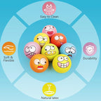 Squeaky Dog Toys Soft Latex Rubber Squeaky Dog Balls - Image 6