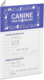 Juvale Puppy Record Card - Image 8