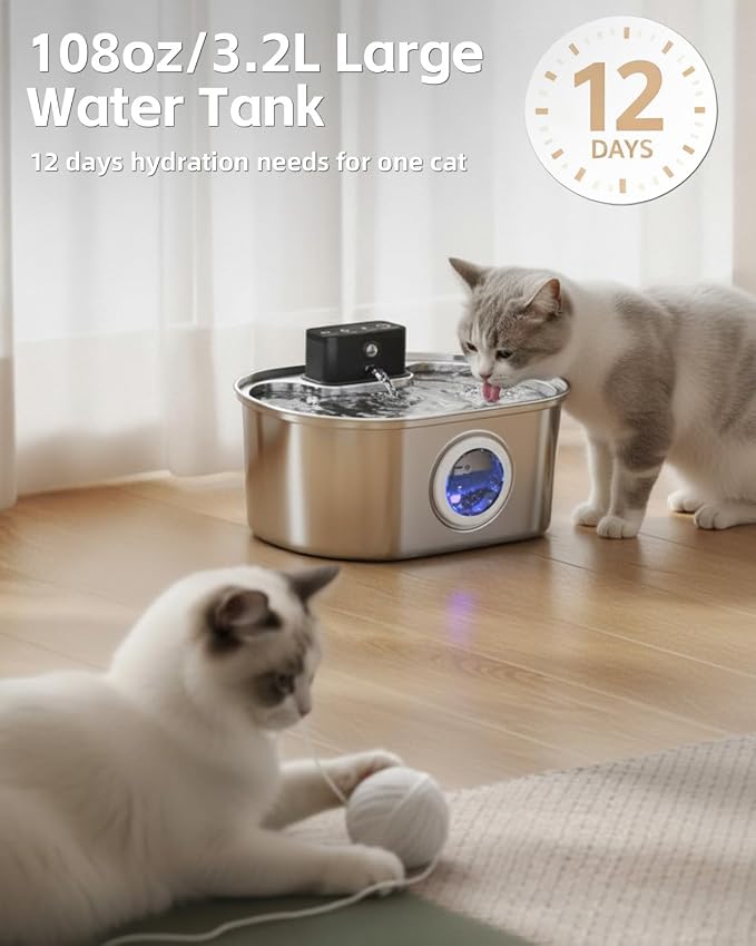 Cat Water Fountain Wireless - Image 4