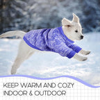 3 Pack Dog Sweaters for Small Dogs Girl Boy Winter Fleece Clothes Warm Soft Dog - Image 5