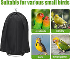 DONGKER Bird Parrot Cage Cover, Polyester Rain-Proof Blackout Birdcage Shade - Image 6