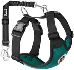 SlowTon Dog Seat Belt Harness for Car, Dog Car Harness Adjustable Mesh by SlowTon
