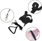 Dnoifne Pet Parrot Bird Harness and Leash, Adjustable Training Design Anti-Bite - Image 4