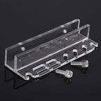 Fdit Acrylic Water Plants Grass Maintenance Tool Holder Aquarium Rack Organizer - Image 7