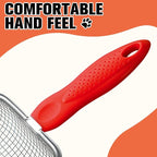 Cat Litter Scoop, Sturdy Litter Cleaner Corner Shovel, Stainless Steel Mesh - Image 3