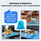 INSPECTOR TAIL Self Cooling & Traveling Mat + Free String Bag Pack/Washable & - Image 7
