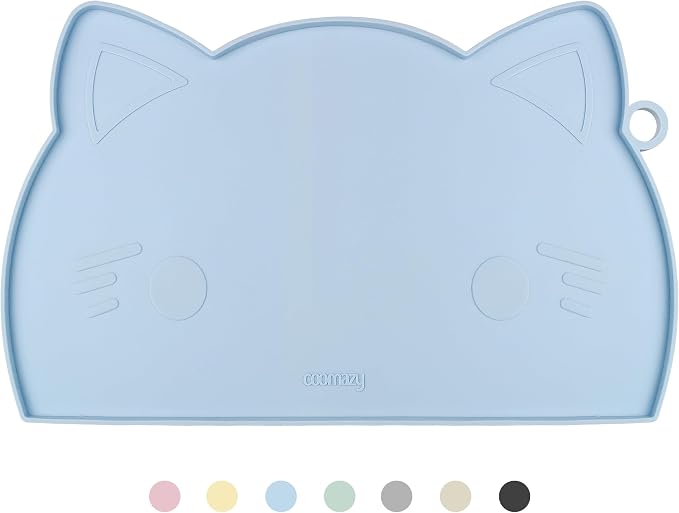 Coomazy Cat Food Mat by Coomazy