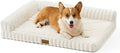 Cute Dog Bed, Faux Rabbit Fur Orthopedic Foam Dog Bed by COZYKISS