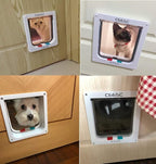 CEESC Extra Large Cat Door, Weatherproof, ABS Material, 4-Way Locking Flap - Image 2
