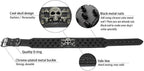 Serijoars Spiked Studded Dog Collar, PU Leather Dog Collar, Adjustable Pet - Image 2
