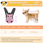 Inspack Dog Backpack Carrier/Cat Carrier, Adjustable Pet Front Carriers Travel - Image 2