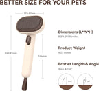 Aumuca Cat Brushes for Indoor Cats Dog Hair Brush for Shedding Long or Short - Image 8