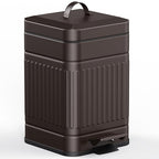 CEROELDA Small Trash Can with Lid-5L/1.3 Gal, Stainless Steel Outdoor Dog Poop by WelcometoCEROELDA
