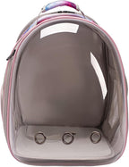 Galaxy Pink Dual Expandable Cat Backpack Carrier, Fit up to 20 lbs, Expandable - Image 3