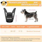 Inspack Dog Backpack Carrier/Cat Carrier, Adjustable Pet Front Carriers Travel - Image 2
