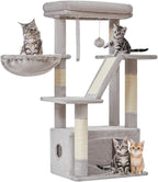 Taoqimiao Cat Tree, 38.2-Inch Cat Tower by Taoqimiao