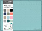 32x24x1” XL Dog Food Mat by PETHAPPILY