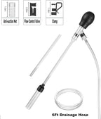 Carefree Fish Aquarium Gravel Cleaner 6Ft Hose Silicone Airbag Fish Tank Water - Image 5