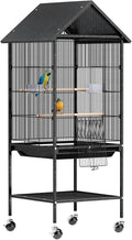 VINGLI Bird Cage with Rolling Stand by VINGLI