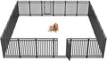 Dog Playpen Dog Fence Outdoor for Yard 47" H by Petorldog
