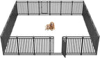 Dog Playpen Dog Fence Outdoor for Yard 47" H by Petorldog