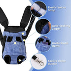 Dog Backpack Carrier, Front Pocket - Image 5