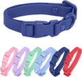 Waterproof Dog Collar Soft Rubber Dog Collar by PLOJOP