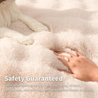 Self-Warming Cat Bed, Plush Faux Fur Pet Bed Mat - Image 3