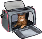 Soft-Sided Kennel Pet Carrier for Small Dogs, Airline Approved Cat Carriers Dog by GOOPAWS