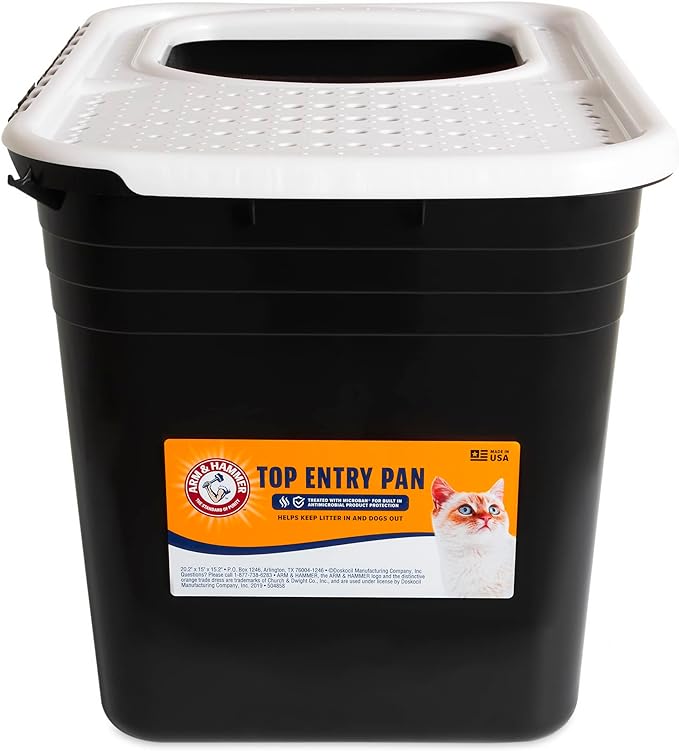 Arm & Hammer Premium Top Entry Litter Box by ARMHAMMER
