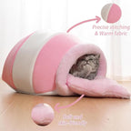 Honey Pot Cat Cave Bed, Soft and Thick Rebound Sponge Pet Nest - Image 3