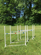 Dog Agility Travel Jump Set 4 Bar Jumps Total - Image 3