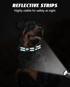 Joytale Airtag Dog Collar, Waterproof Dual D-Rings, Reflective Pet Collar - Image 5