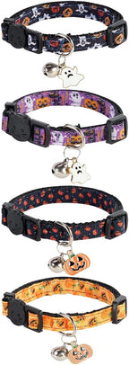 Yizepet Cat Collars with Bells, Breakaway Kitten Collar, Cute Kitty Collar - Image 2