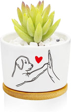 Window Garden Dog Planter Pots, Dog Gifts by Databa