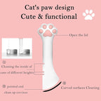 Pet Food Can Spoon & 3 Pcs Can Cover Lids | Cute Paw Shape Opener Spatula Cat - Image 4