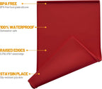 Hubulk Dog Feeding Mat, 100% Waterproof BPA Free Silicone Pet Food and Water - Image 2