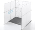 MEEXPAWS Cat Litter Box Enclosure Splash Guard XXL 27.9L × 27.9W x 31.5H inch by PETPRODUCTS