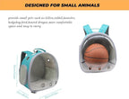 Small Animal Carrier Guinea Pig Backpack, Transparent, Breathable Backpack - Image 2